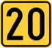 State Road 20 shield}}