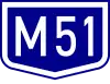 M51 expressway shield