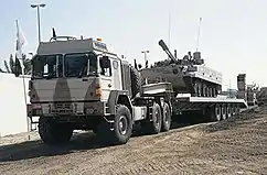 HX range heavy equipment transporter of UAE armed forces (Legacy product)