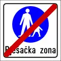 III-79End of pedestrian zone