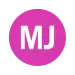 Short-lived MJ logo from 1967 to 1969