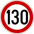 Maximum speed 130 km