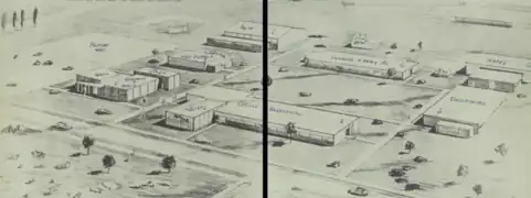 Moses Lake High School in 1959