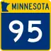 Trunk Highway 95 marker