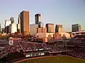 Minneapolis Skyline from Target Field.