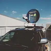 MTA International broadcast truck at Jalsa Salana Canada 2016