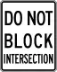 Do not block intersection