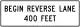 Advance reversible lane control transition