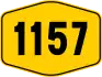 Federal Route 1157 shield}}