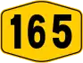 Federal Route 165 shield}}