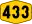 Federal Route 433 shield}}