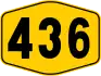 Federal Route 436 shield}}