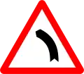 1b) — Curve to the left