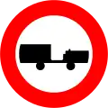 20c) — No vehicles pulling a trailer with 2 or more axles