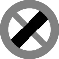 23c) — End of no stopping or parking prohibition