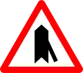 2f) — Merging traffic on the right