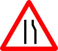 5c) — Road narrows on the right