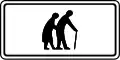 E15Disabled pedestrian