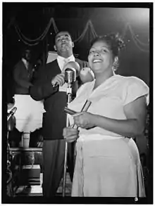 Machito and Graciela singing