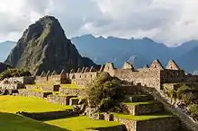 Stone ruins in the mountains (from Human history)