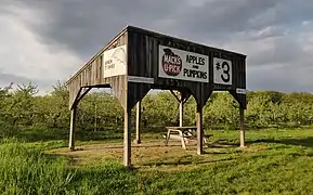 Orchard shed