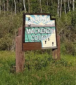 Welcome sign