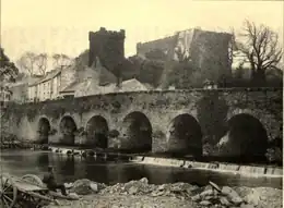 Bridge and castle of Macroom before 1911