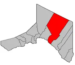 Location within Madawaska County.