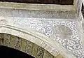 Details of the decoration of the spandrels of the iwan arches