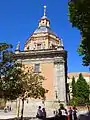 San Andrés Church (Madrid) seen from the Plaza de los Carros.