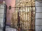 Remains of the Christian wall of Madrid on Mancebos Street.