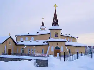 Catholic Church of the Nativity in Magadan.