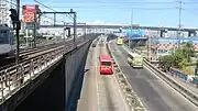 Overview of Makati from the station