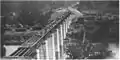 Nearing completion of the B&O bridge across the Potomac