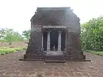 Mahadev Temple at Kurdi. The temple was translocated brick by brick when the locals learned that the village would be submerged.