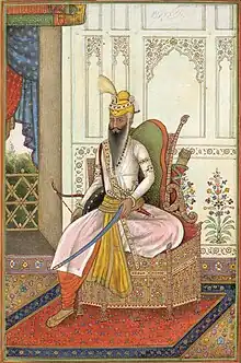 Ranjit Singh, c. 1830.