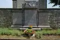 Memorial to the fallen in the two world wars, near the Laurentius church