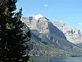 Mahtotopa Mountain (left) with Little Chief Mountain in background