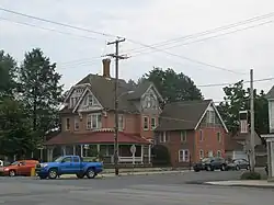 Fredericksburg, the largest community in the township