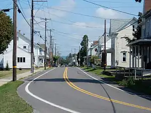 Main Street in Hegins.