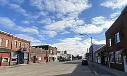 The Blooming Prairie Commercial Historic District is listed on the National Register of Historic Places.