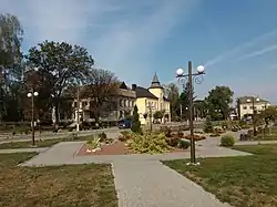 Main square in the village