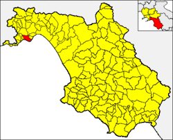 Maiori within the Province of Salerno