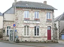 The town hall of Saint-Georges-le-Gaultier