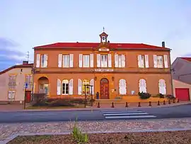 The town hall in Argancy