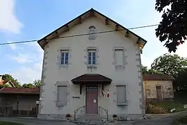 The town hall in Cuisia