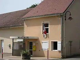 The town hall in Frébuans