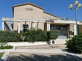 The town hall of Les Tourrettes