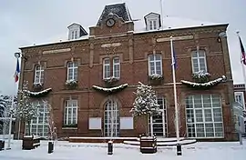 The town hall in Offranville