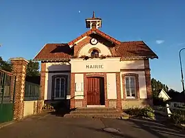 The town hall in Villiers-le-Morhier